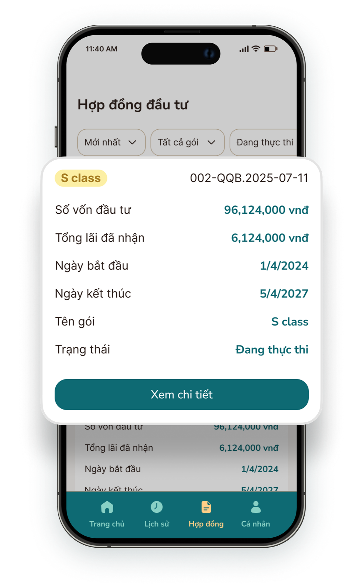 Quantrust portfolio allocation and fund analytics UI